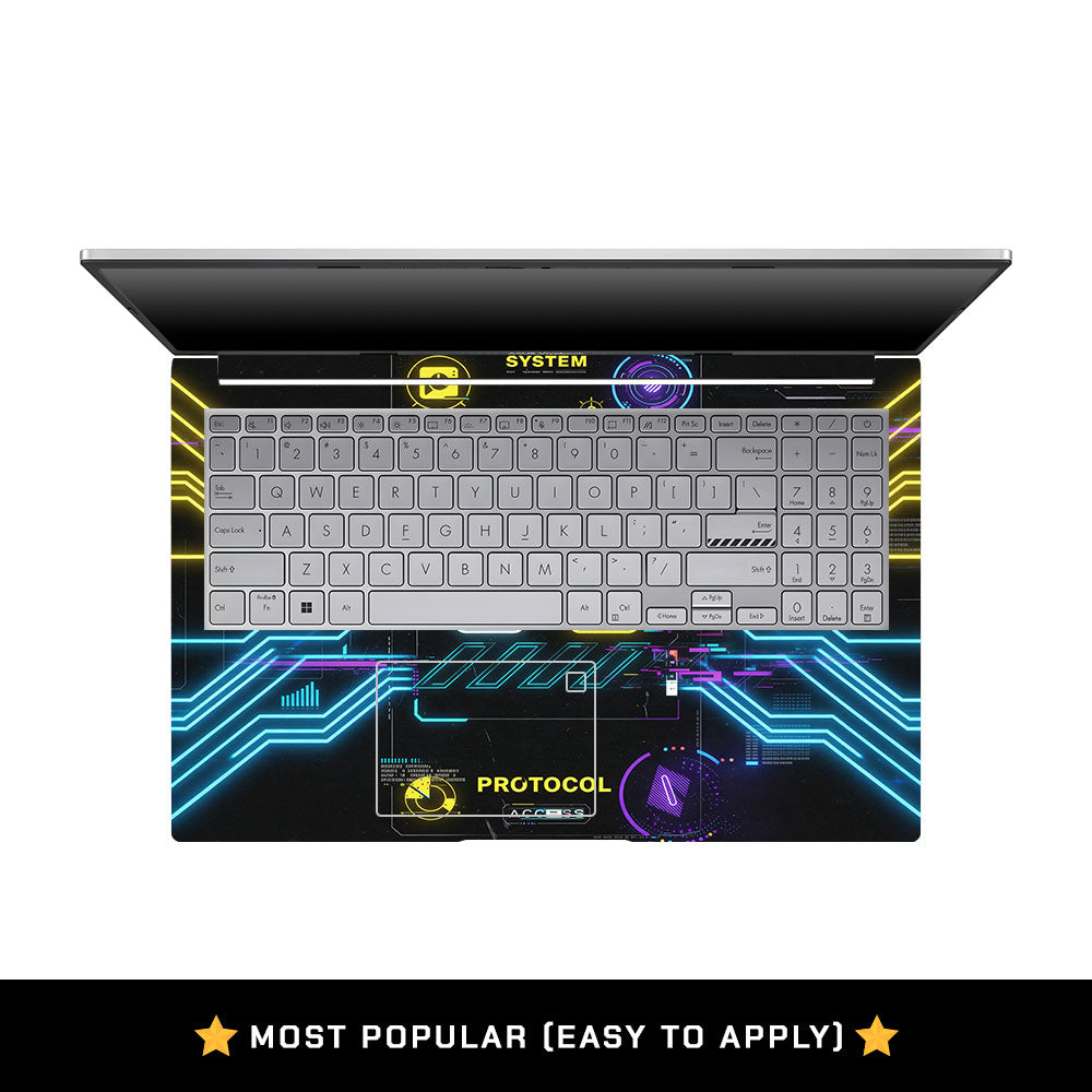 System Protocol Asus VivoBook 15 X1504VA 3D Laptop Skin