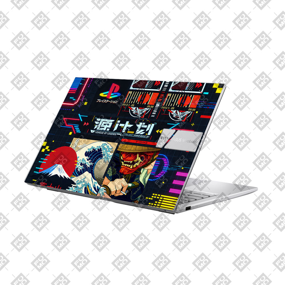 Retro Console Gaming Asus VivoBook 15 X1504VA 3D Laptop Skin