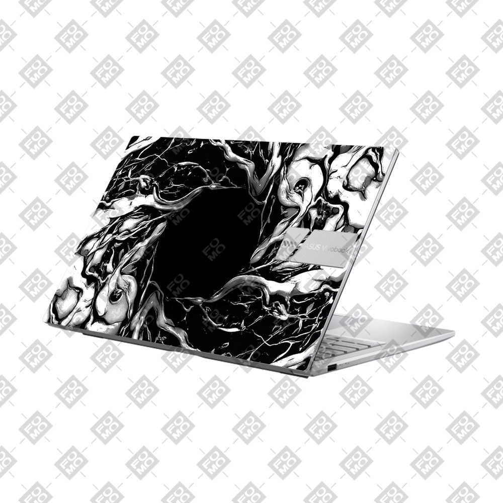 Black Web Hero Asus Vivobook 15 X1504ZA 3D Laptop Skin