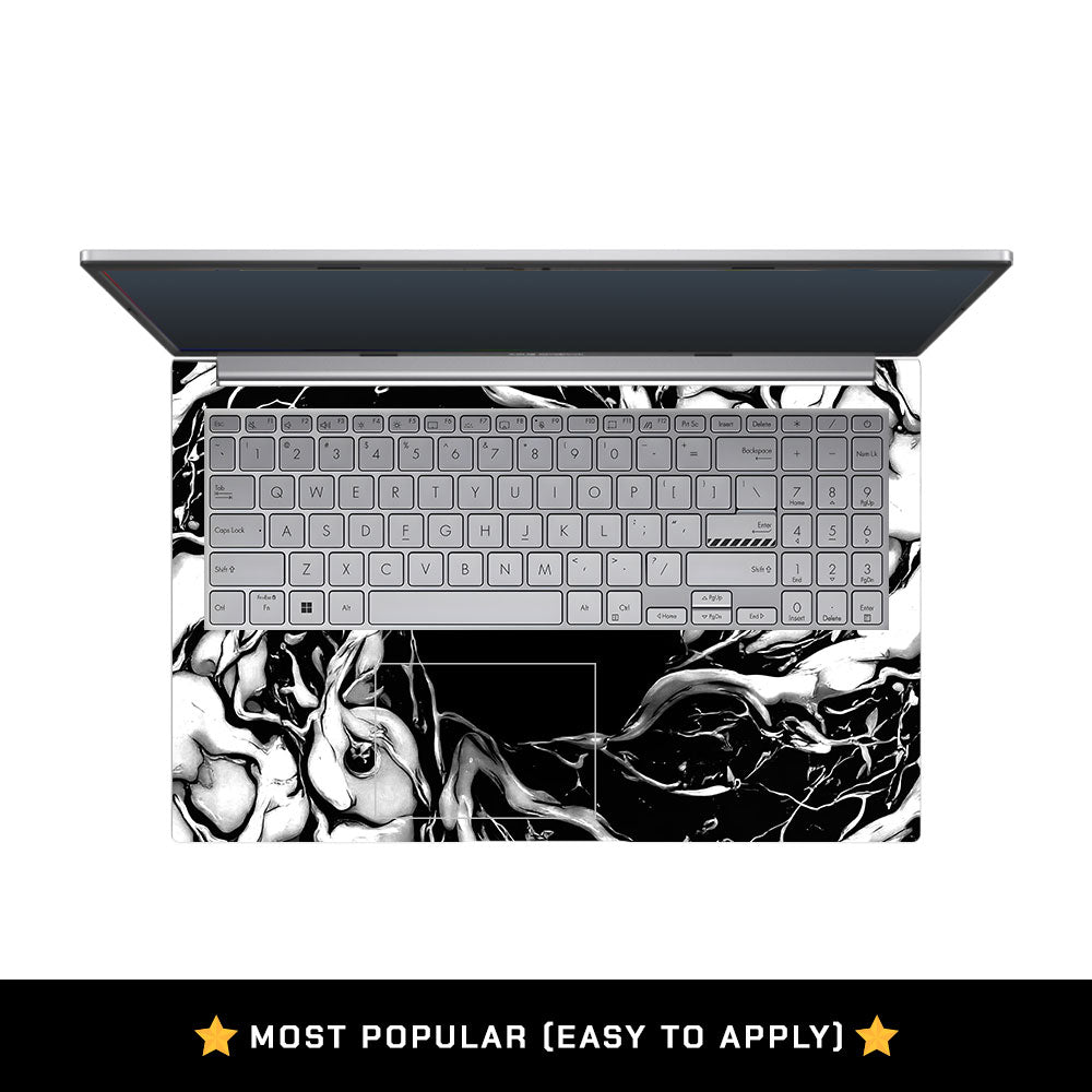 Black Web Hero Asus Vivobook 15 X1504ZA 3D Laptop Skin