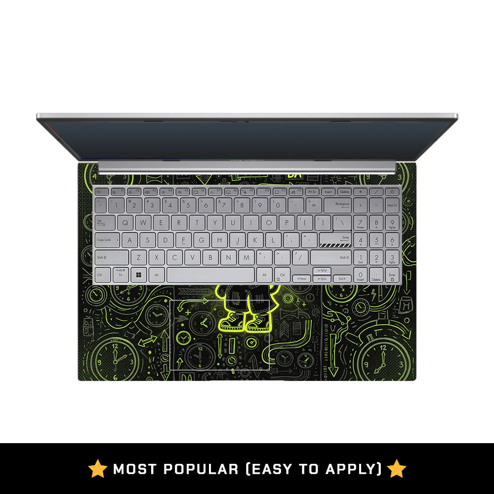 Watch Dog Alert Asus Vivobook 15 X1504ZA 3D Laptop Skin