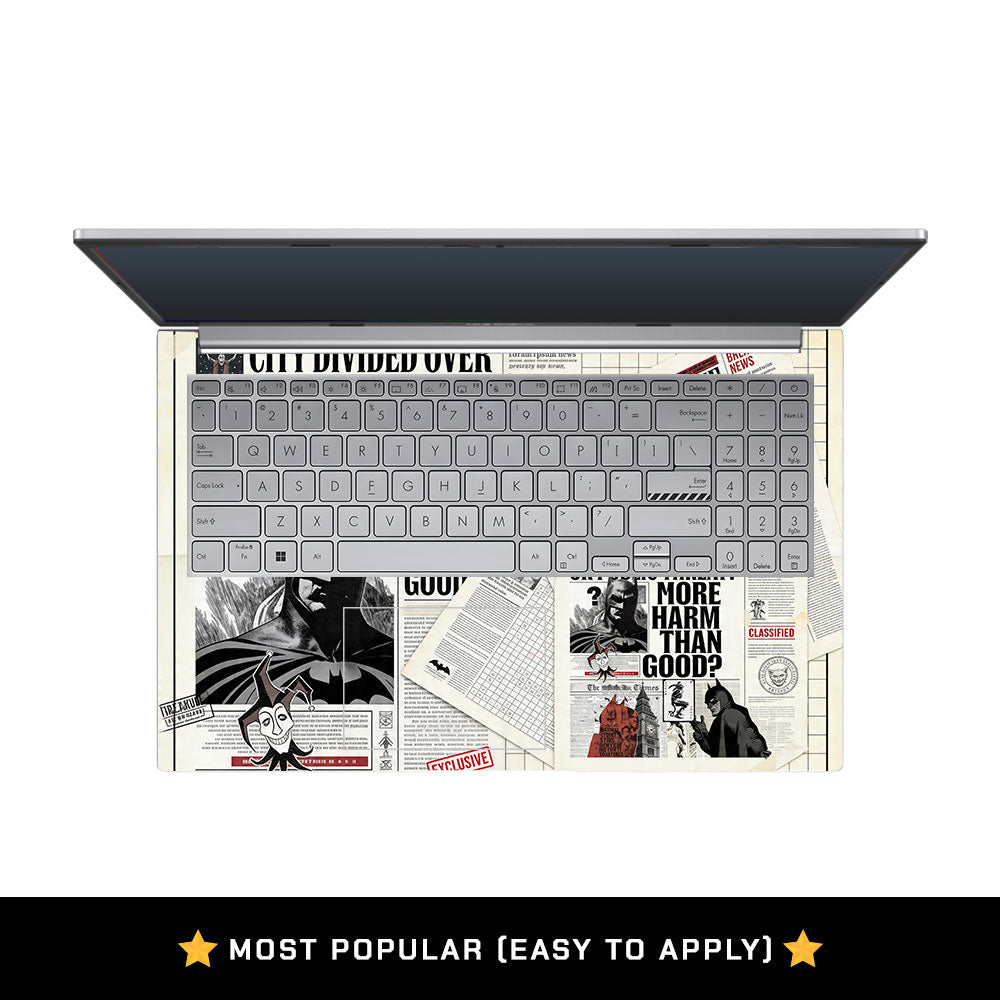Dark City Vigilante Asus Vivobook 15 X1504ZA 3D Laptop Skin