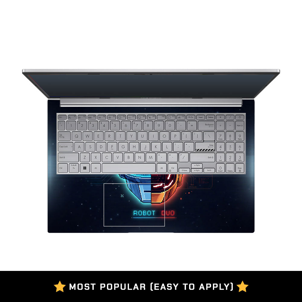 Robot Duo Asus Vivobook 15 X1504ZA 3D Laptop Skin