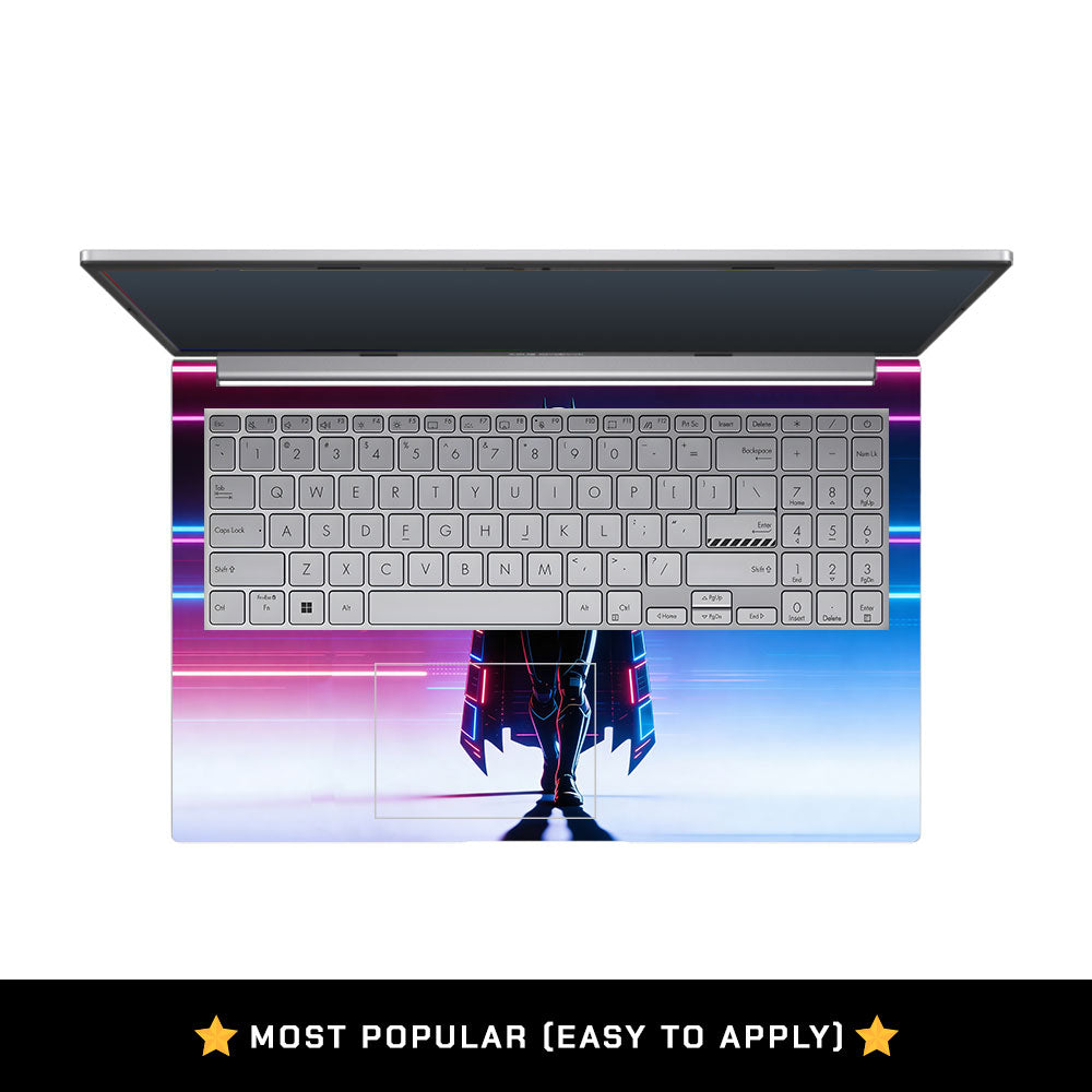 Neon Superhero Streaks Asus Vivobook 15 X1504ZA 3D Laptop Skin