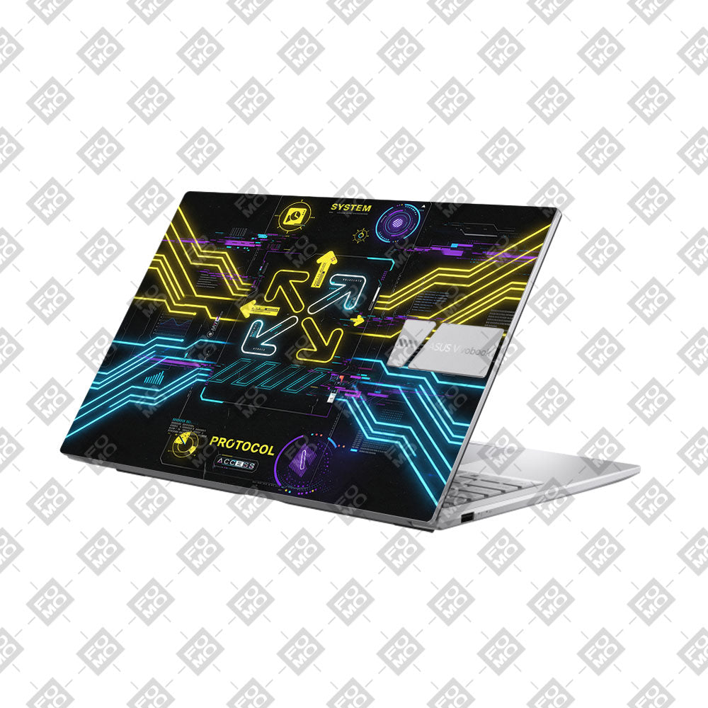 System Protocol Asus Vivobook 15 X1504ZA 3D Laptop Skin