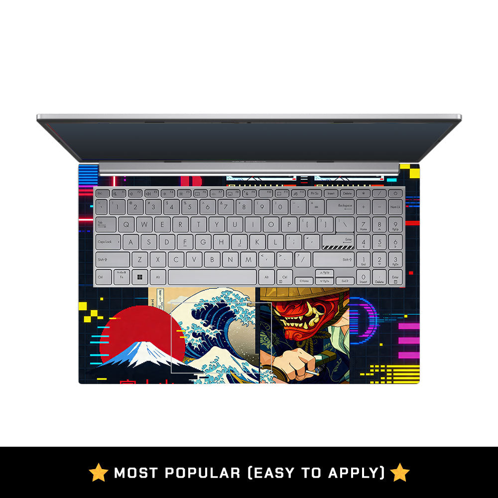 Retro Console Gaming Asus Vivobook 15 X1504ZA 3D Laptop Skin
