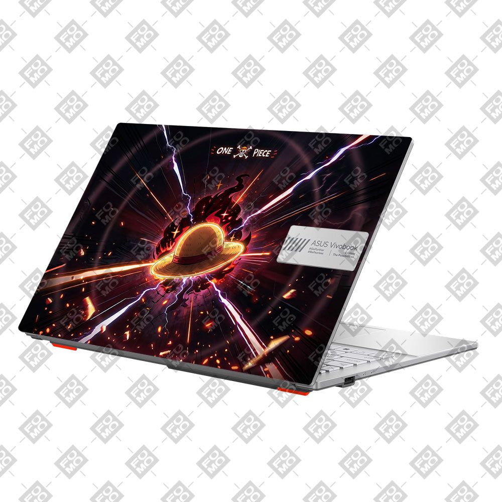 Flaming Pirate Hat Asus Vivobook Go 15 E1504G 3D Laptop Skin
