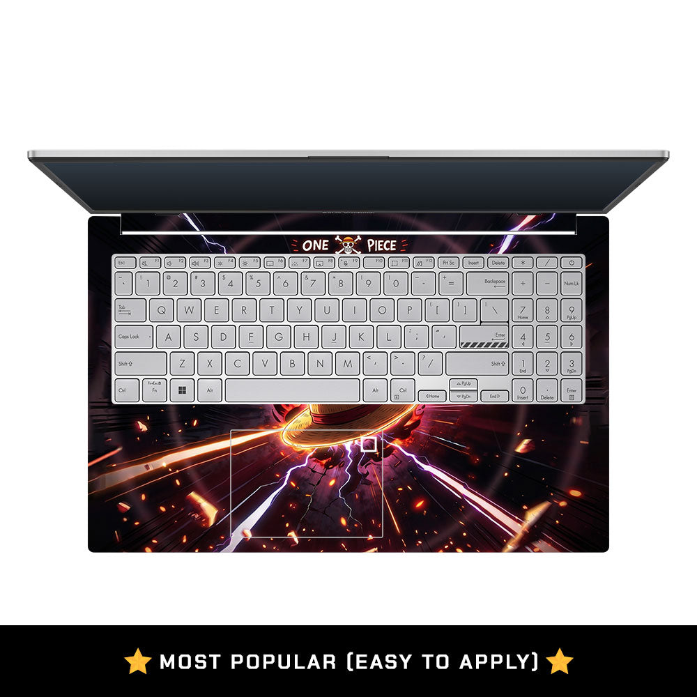 Flaming Pirate Hat Asus Vivobook Go 15 E1504G 3D Laptop Skin