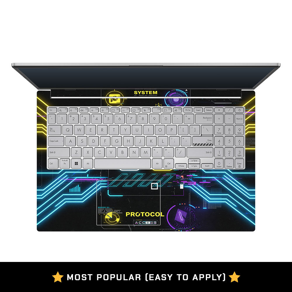 System Protocol Asus Vivobook Go 15 E1504G 3D Laptop Skin