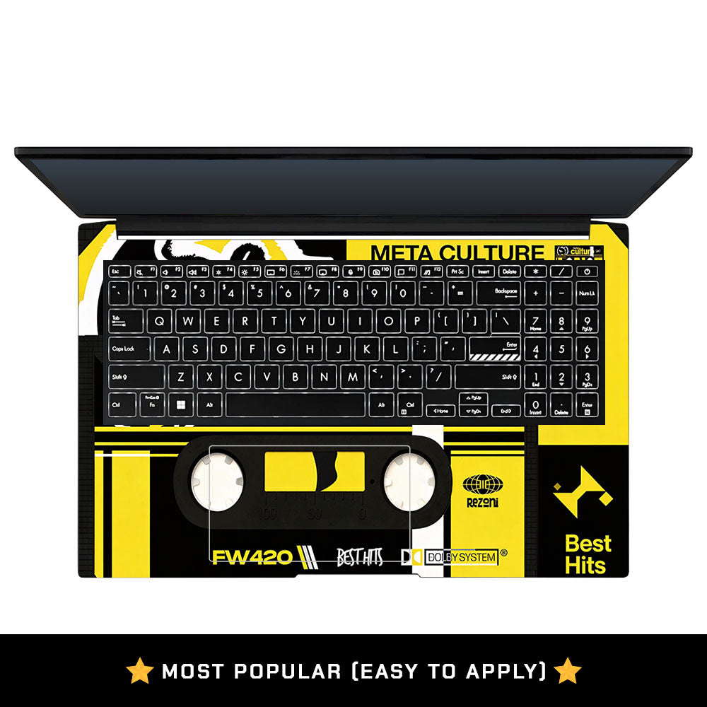 Meta Culture Asus Vivobook Pro 15 M6500QC & M6500QH 3D Laptop Skin