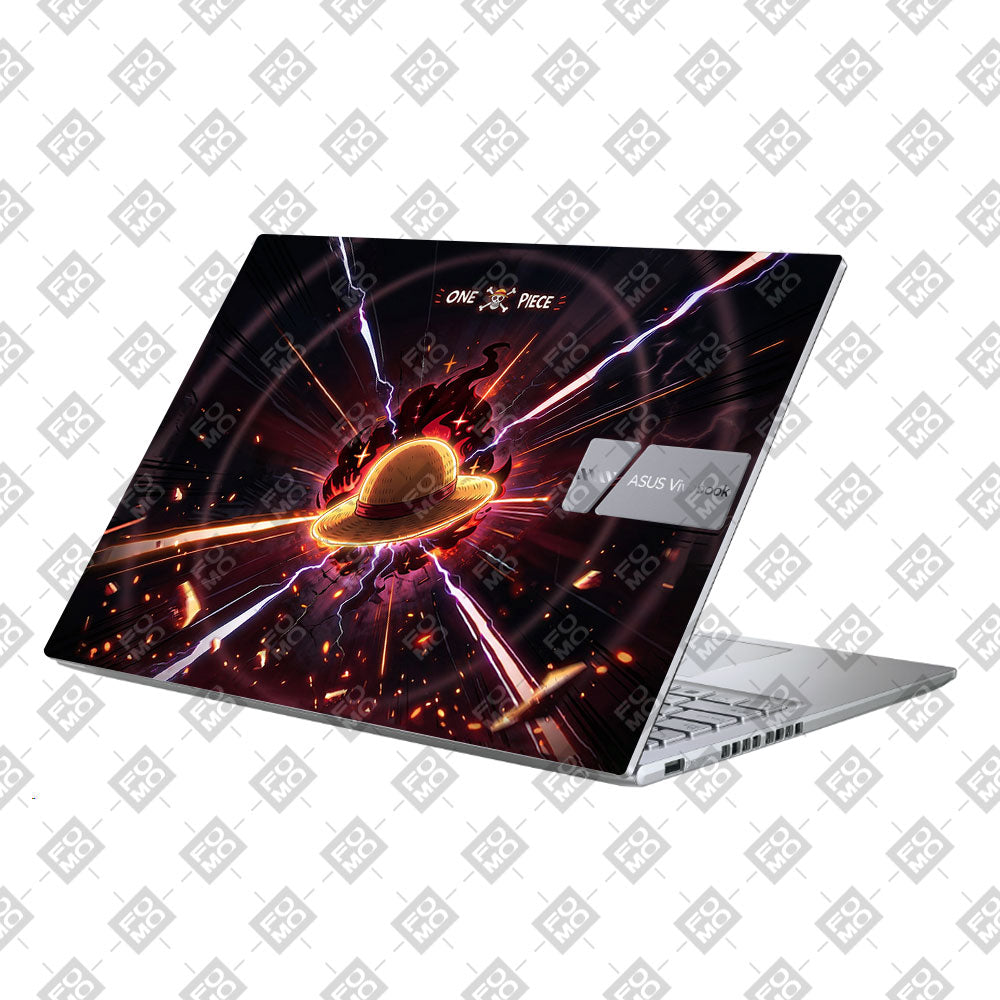 Flaming Pirate Hat Asus Vivobook X1605ZA 3D Laptop Skin