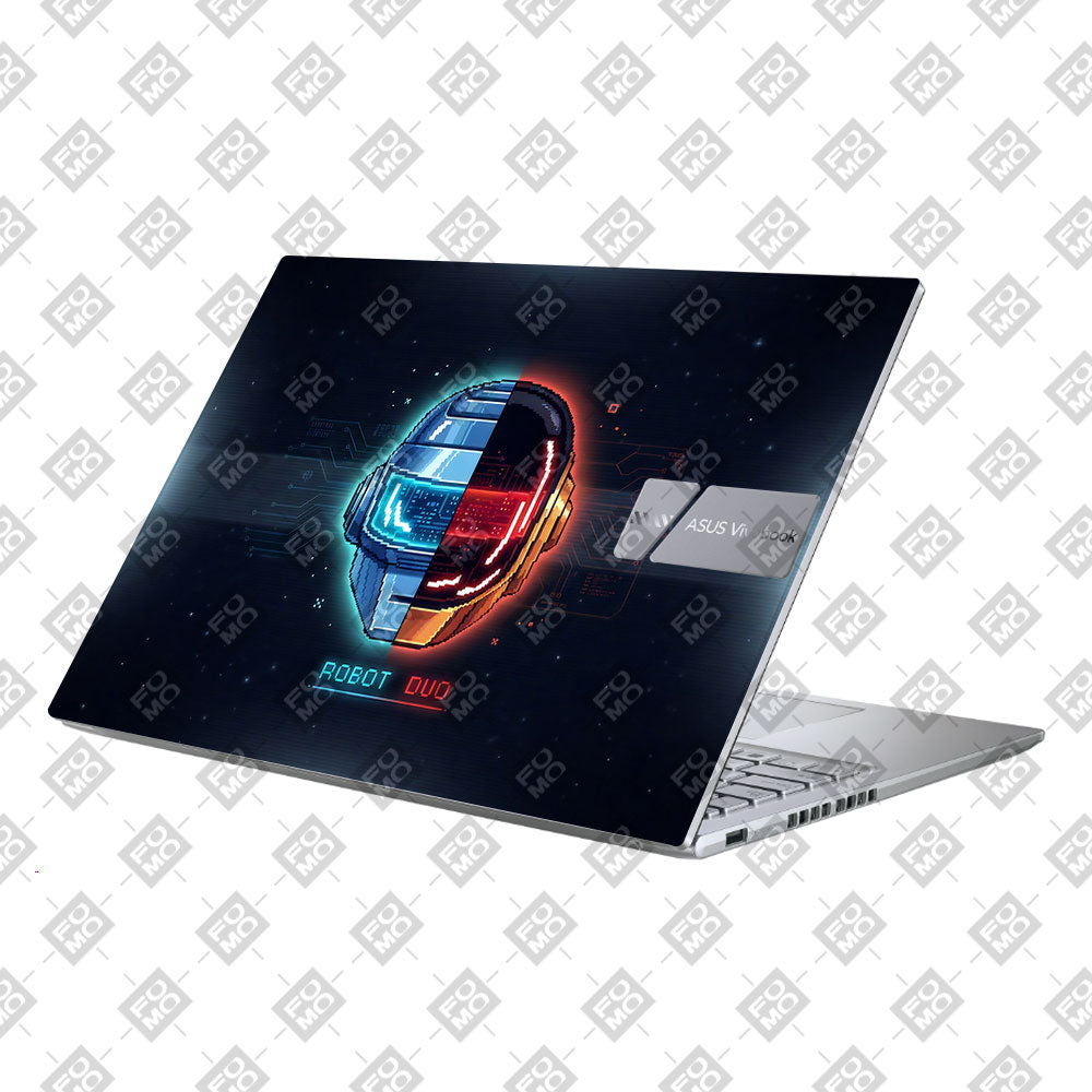 Robot Duo Asus Vivobook X1605ZA 3D Laptop Skin