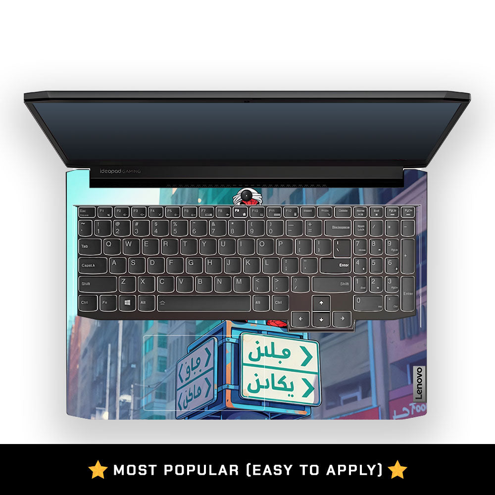 Desert Web Hero Lenovo IdeaPad Gaming 3 15ACH6 and 15IHU6 3D Laptop Skin