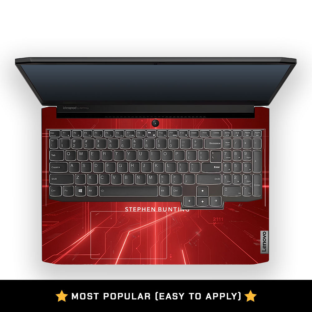 The Bullet Lenovo IdeaPad Gaming 3 15ACH6 and 15IHU6 3D Laptop Skin