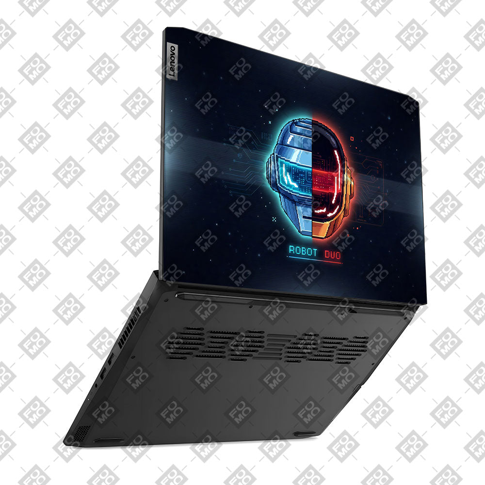 Robot Duo Lenovo IdeaPad Gaming 3 15ACH6 and 15IHU6 3D Laptop Skin