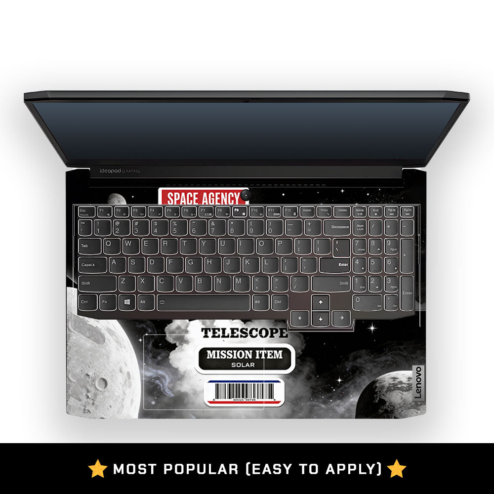 Space Mission NASA Lenovo IdeaPad Gaming 3 15ACH6 and 15IHU6 3D Laptop Skin