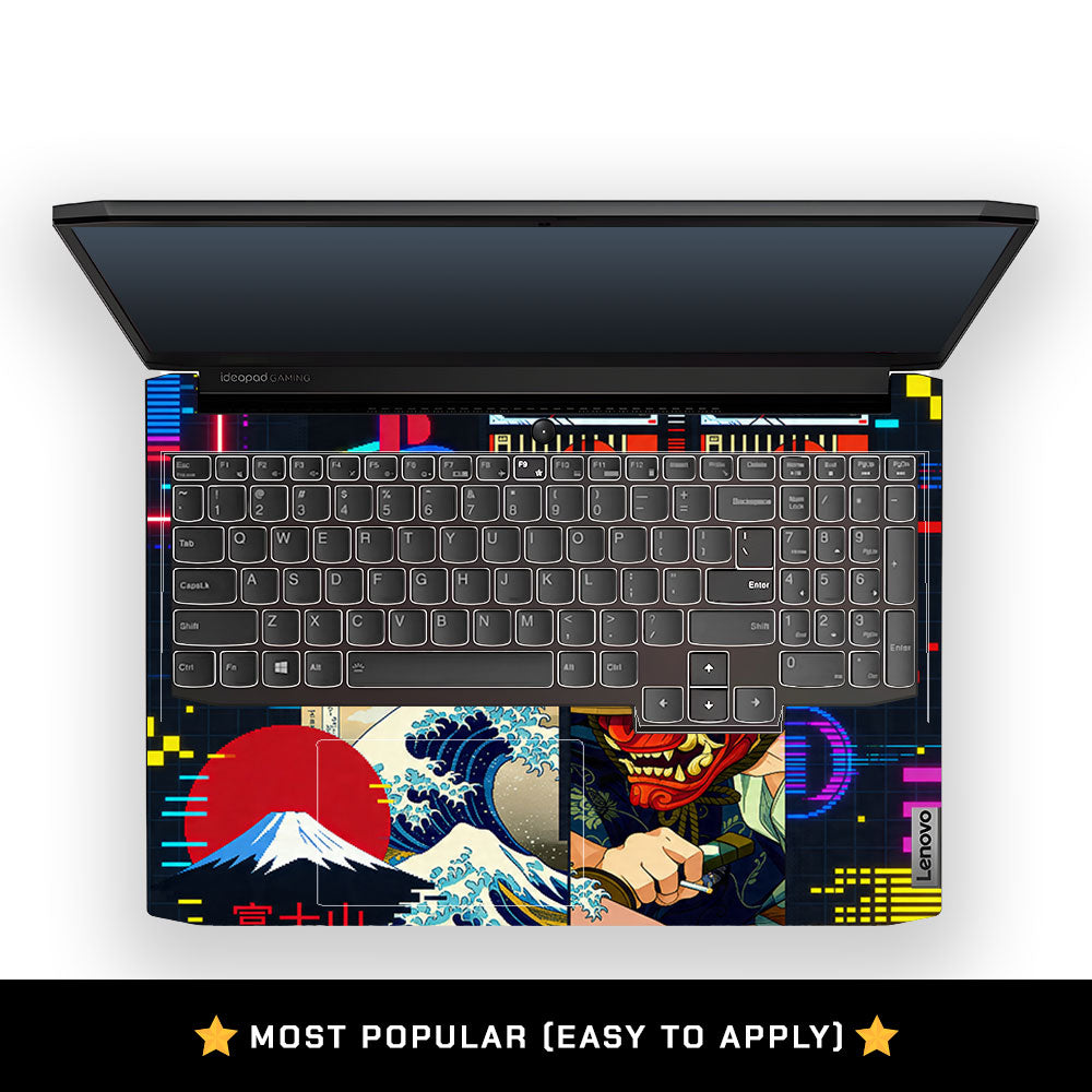 Retro Console Gaming Lenovo IdeaPad Gaming 3 15ACH6 and 15IHU6 3D Laptop Skin
