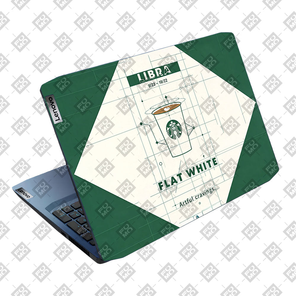 Libra Flat White Lenovo Ideapad Gaming 3 15ARH05 and 15IMH05 3D Laptop Skin