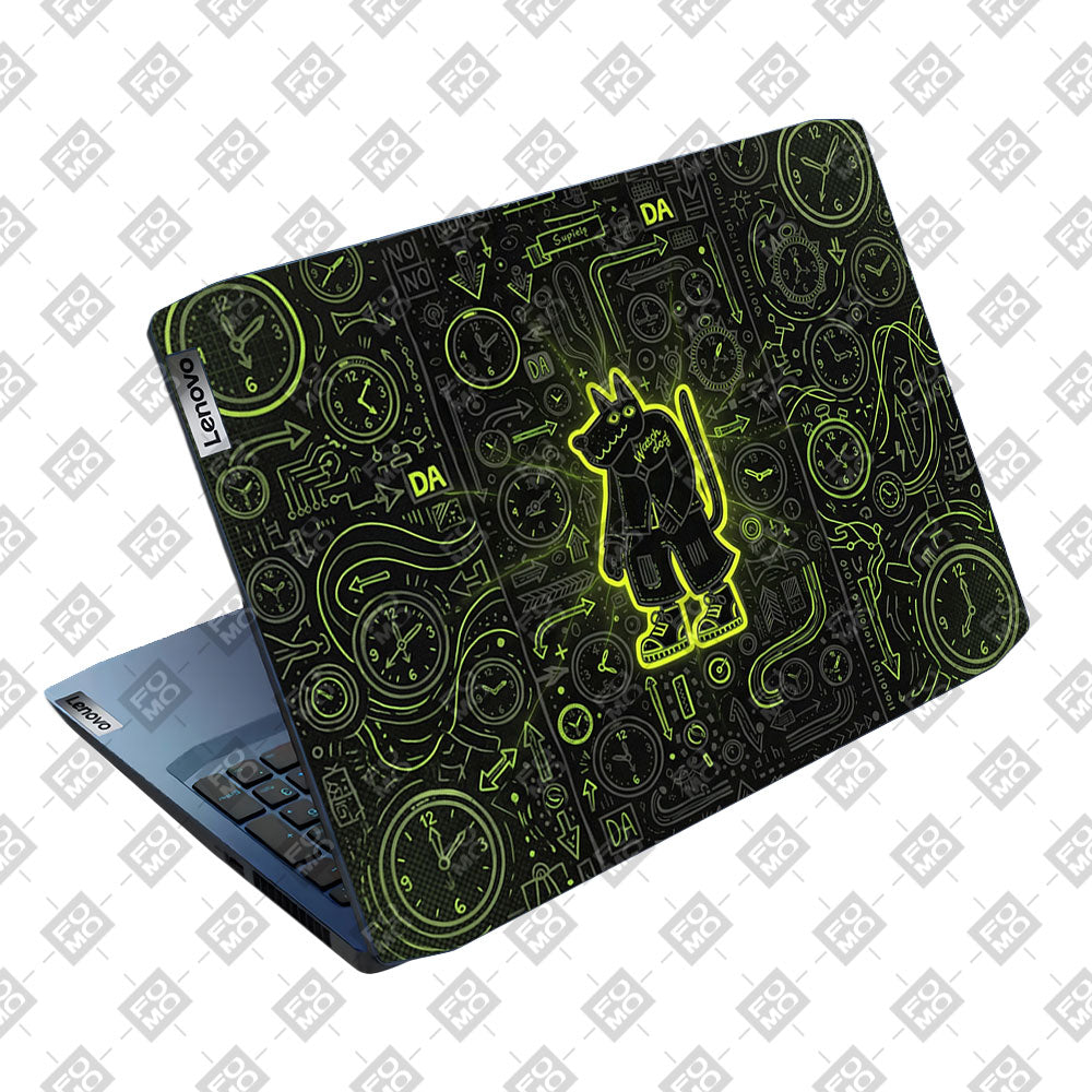 Watch Dog Alert Lenovo Ideapad Gaming 3 15ARH05 and 15IMH05 3D Laptop Skin