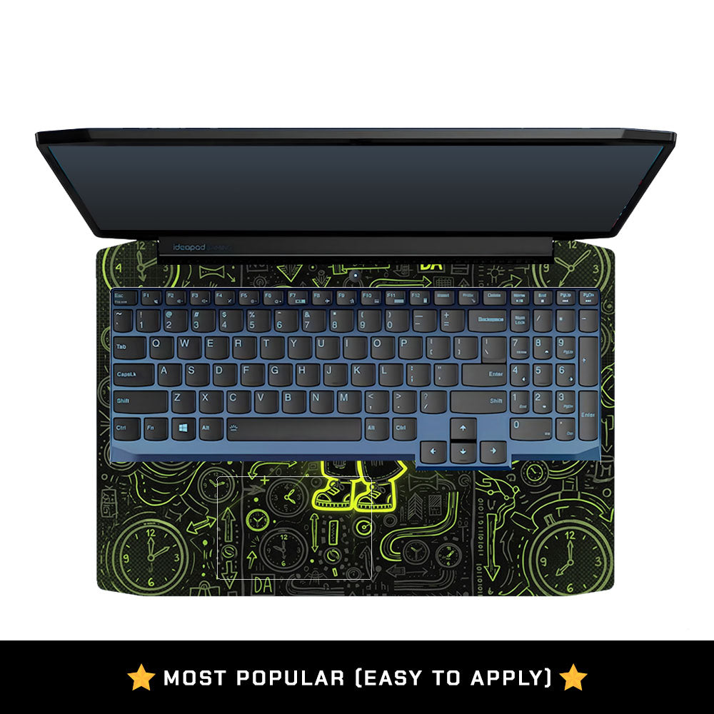 Watch Dog Alert Lenovo Ideapad Gaming 3 15ARH05 and 15IMH05 3D Laptop Skin