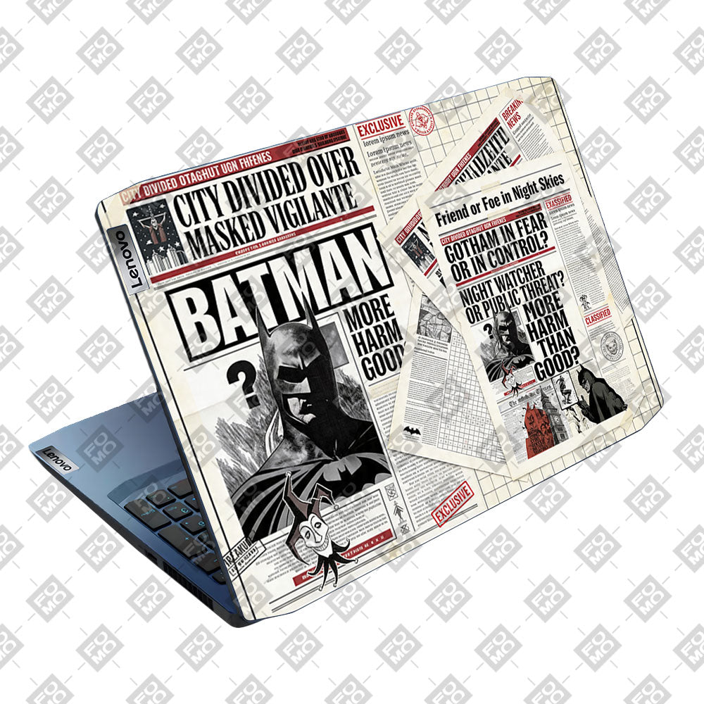 Dark City Vigilante Lenovo Ideapad Gaming 3 15ARH05 and 15IMH05 3D Laptop Skin