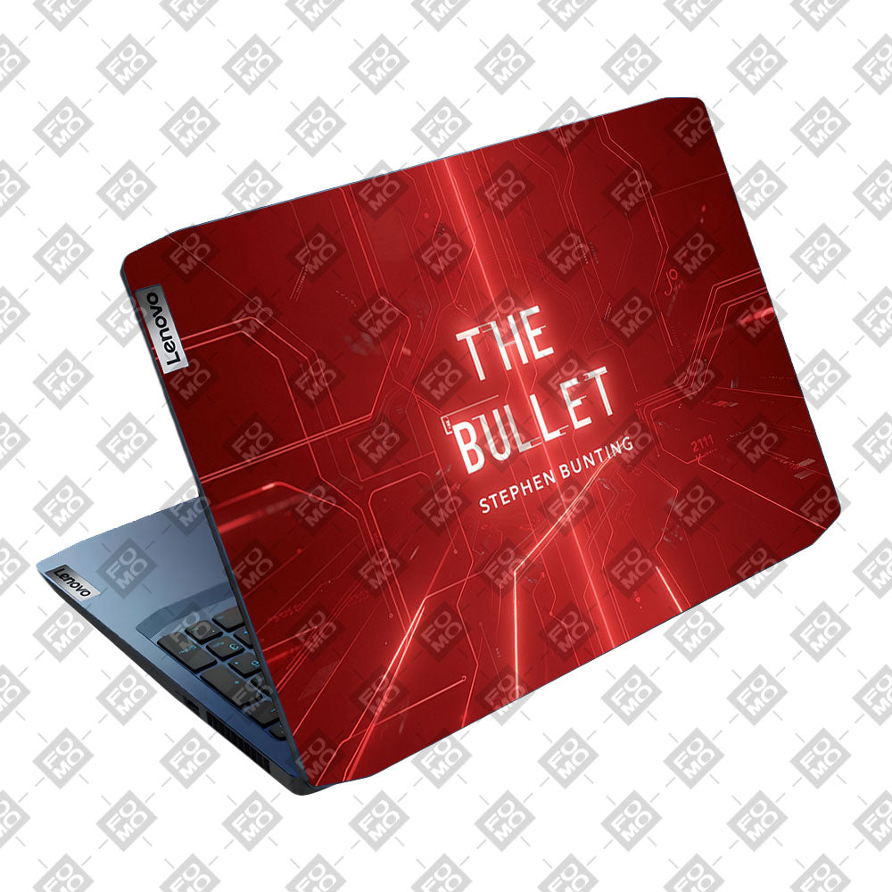 The Bullet Lenovo Ideapad Gaming 3 15ARH05 and 15IMH05 3D Laptop Skin