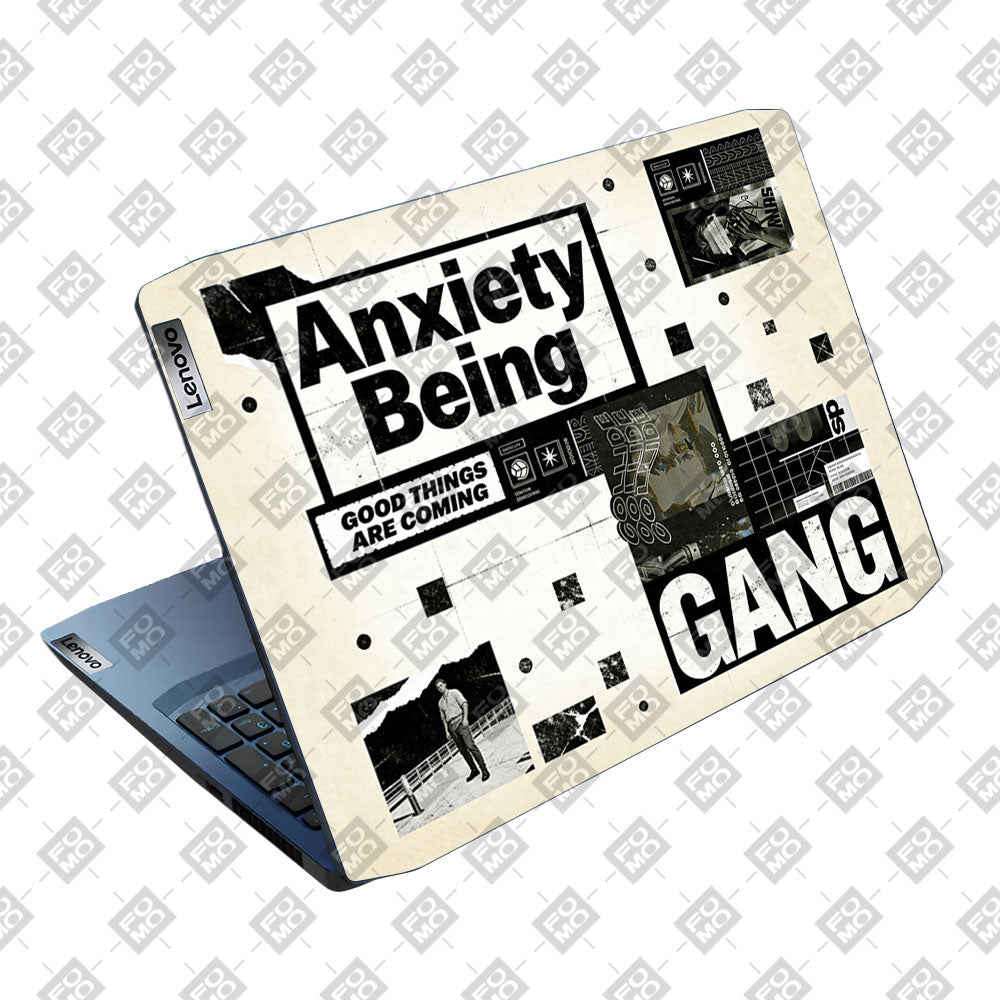 Anxiety Art Lenovo Ideapad Gaming 3 15ARH05 and 15IMH05 3D Laptop Skin