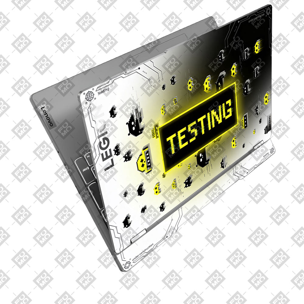 Testing Under Attack Lenovo Legion 5 15IRX9 3D Laptop Skin