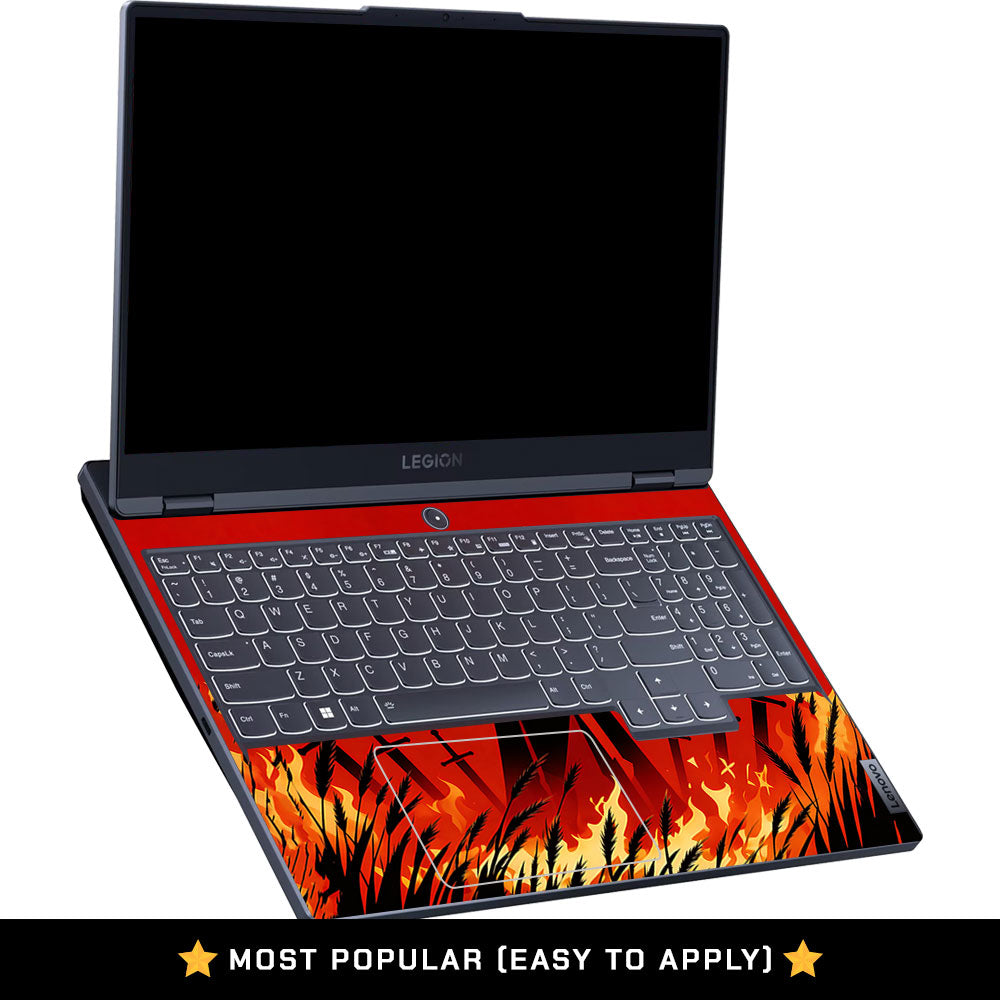 Knight of Flames Lenovo Legion 5 15IRX9 3D Laptop Skin