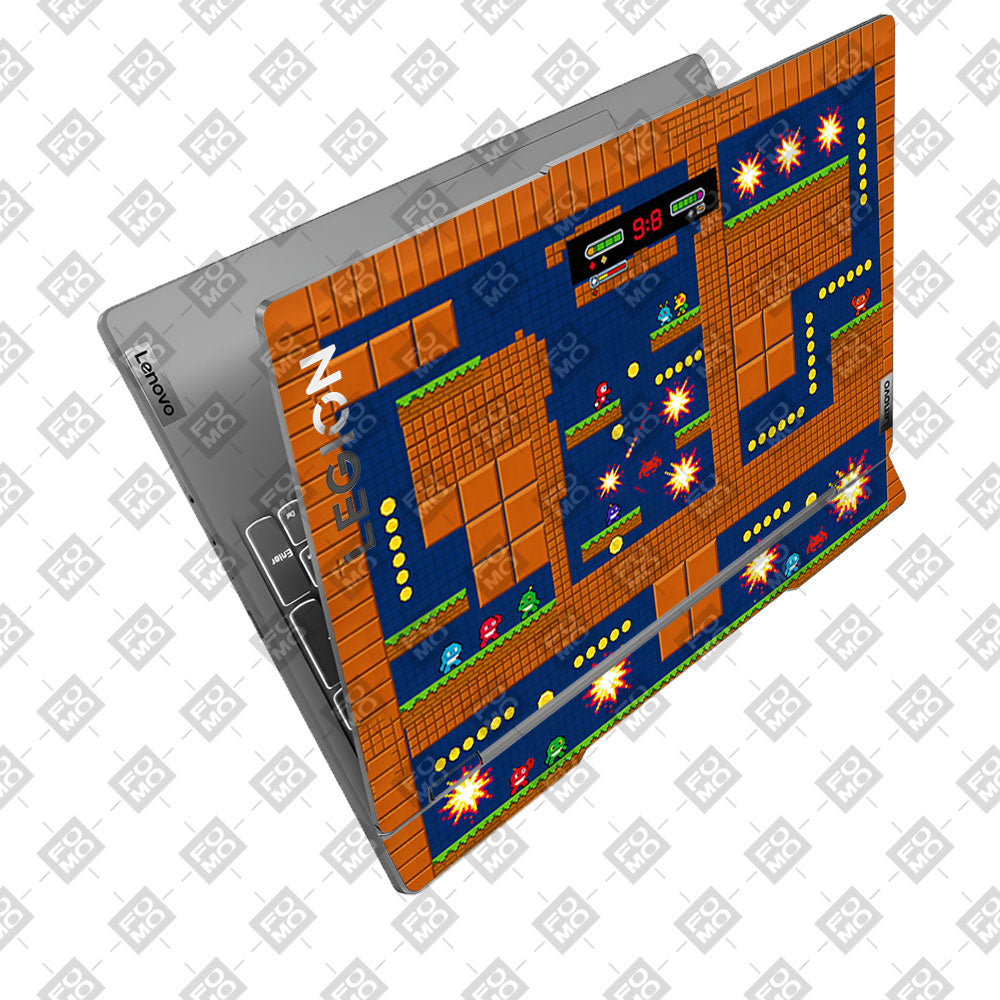 Pixelated Retro Arcade Lenovo Legion 5 15IRX9 3D Laptop Skin