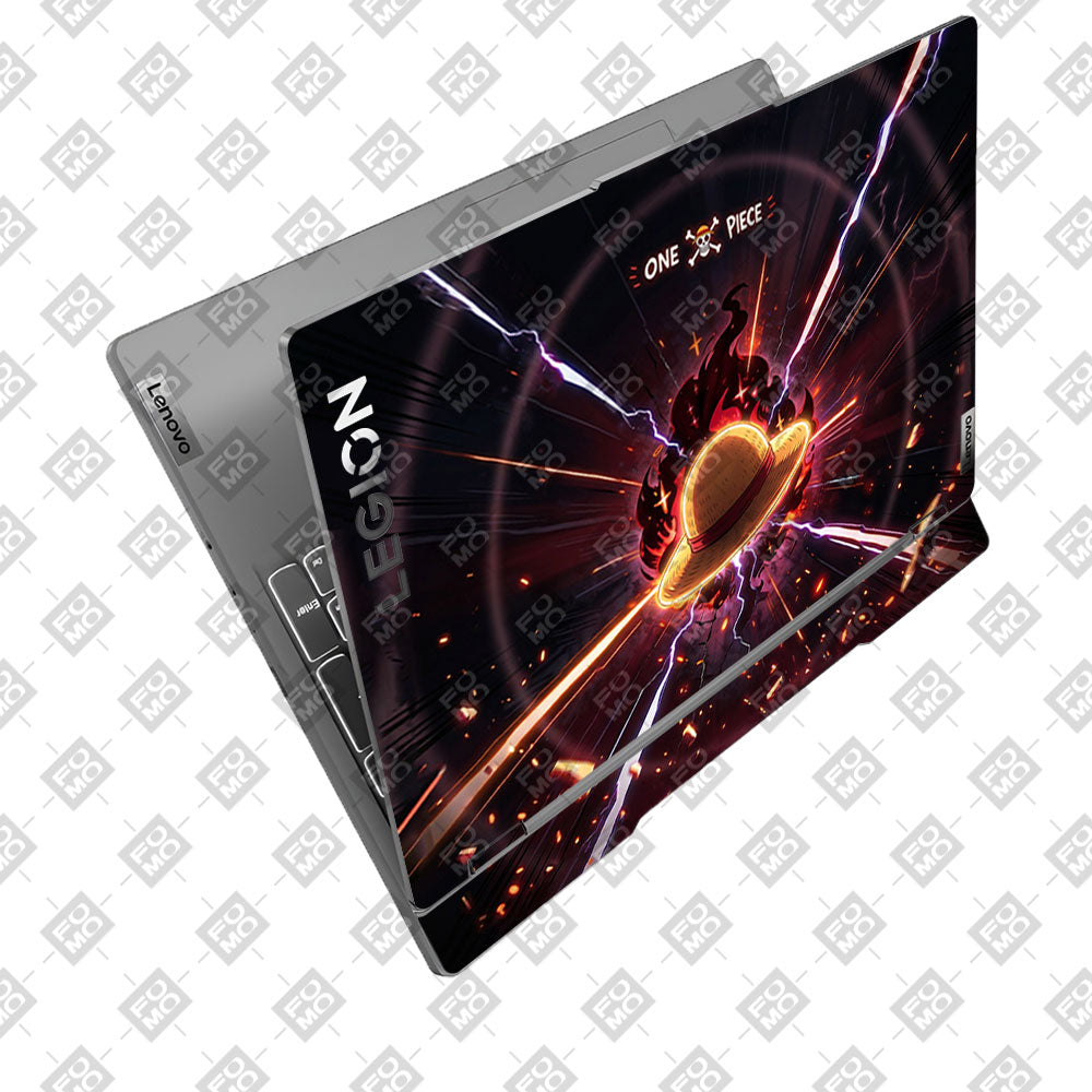 Flaming Pirate Hat Lenovo Legion 5 15IRX9 3D Laptop Skin