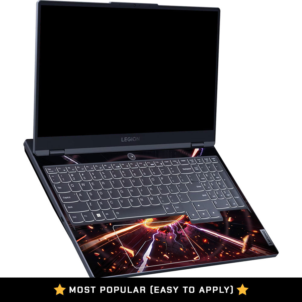 Flaming Pirate Hat Lenovo Legion 5 15IRX9 3D Laptop Skin