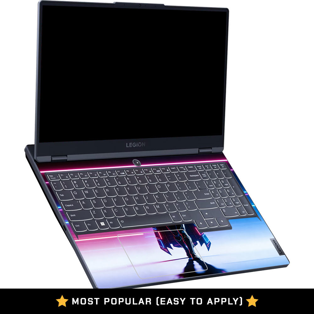 Neon Superhero Streaks Lenovo Legion 5 15IRX9 3D Laptop Skin
