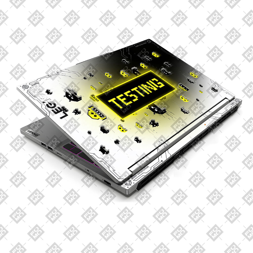 Testing Under Attack Lenovo Legion 5 16IRX9 3D Laptop Skin
