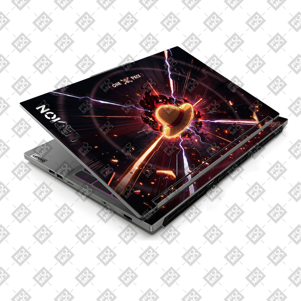 Flaming Pirate Hat Lenovo Legion 5 16IRX9 3D Laptop Skin