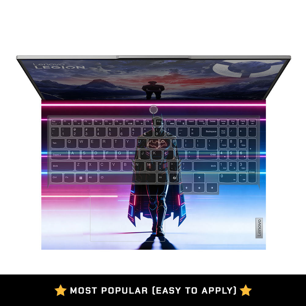 Neon Superhero Streaks Lenovo Legion 5 16IRX9 3D Laptop Skin