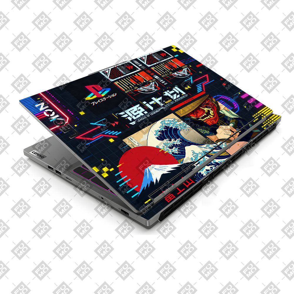 Retro Console Gaming Lenovo Legion 5 16IRX9 3D Laptop Skin