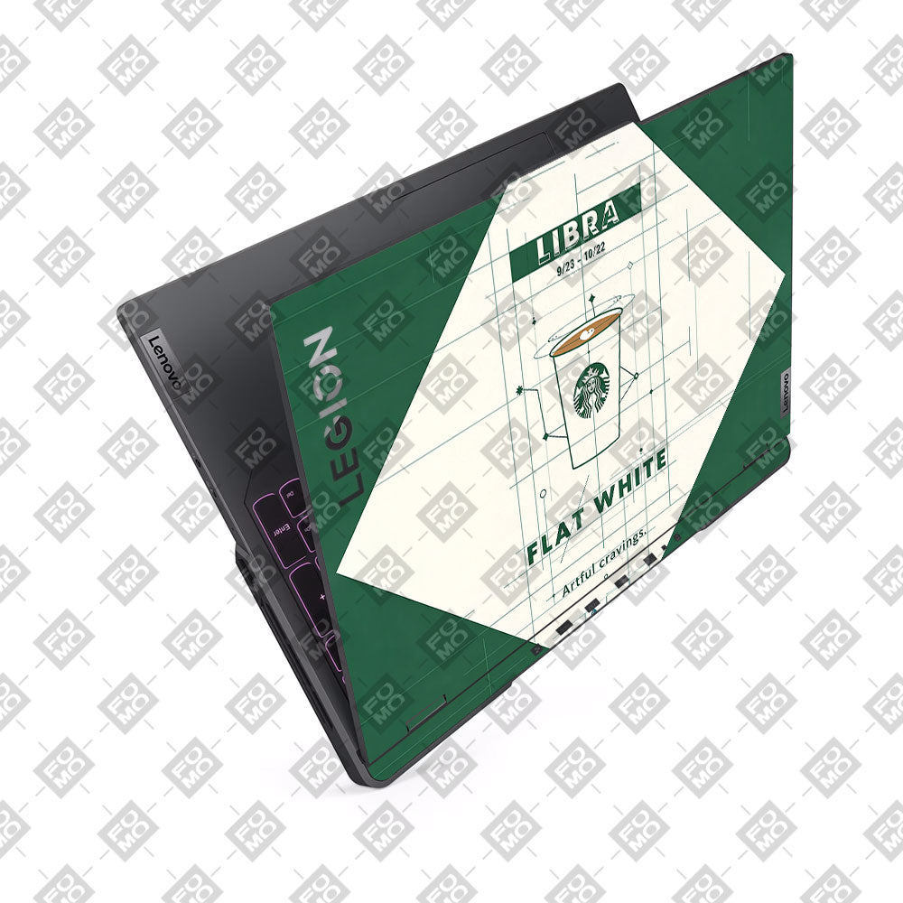 Libra Flat White Lenovo Legion 5 Pro 16IRX8 and 16IRX9 3D Laptop Skin