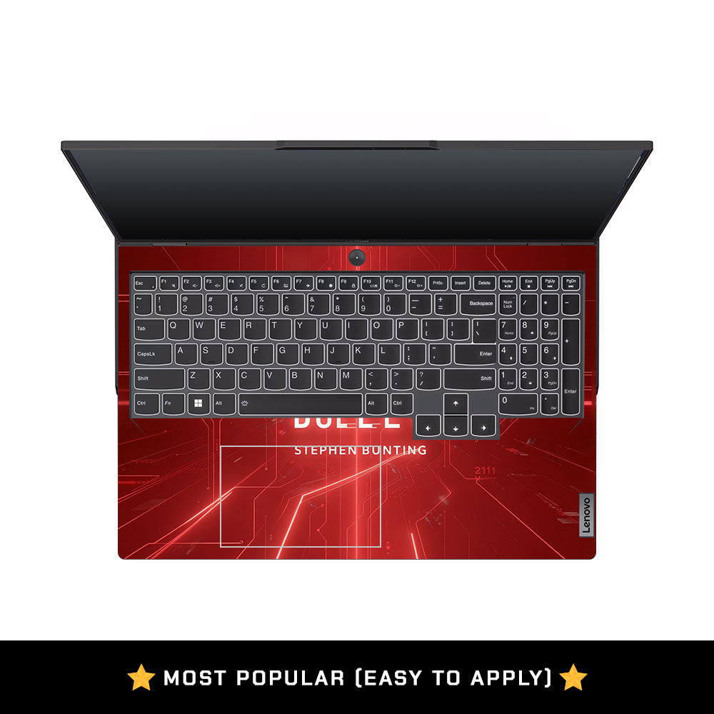 The Bullet Lenovo Legion 5 Pro 16IRX8 and 16IRX9 3D Laptop Skin
