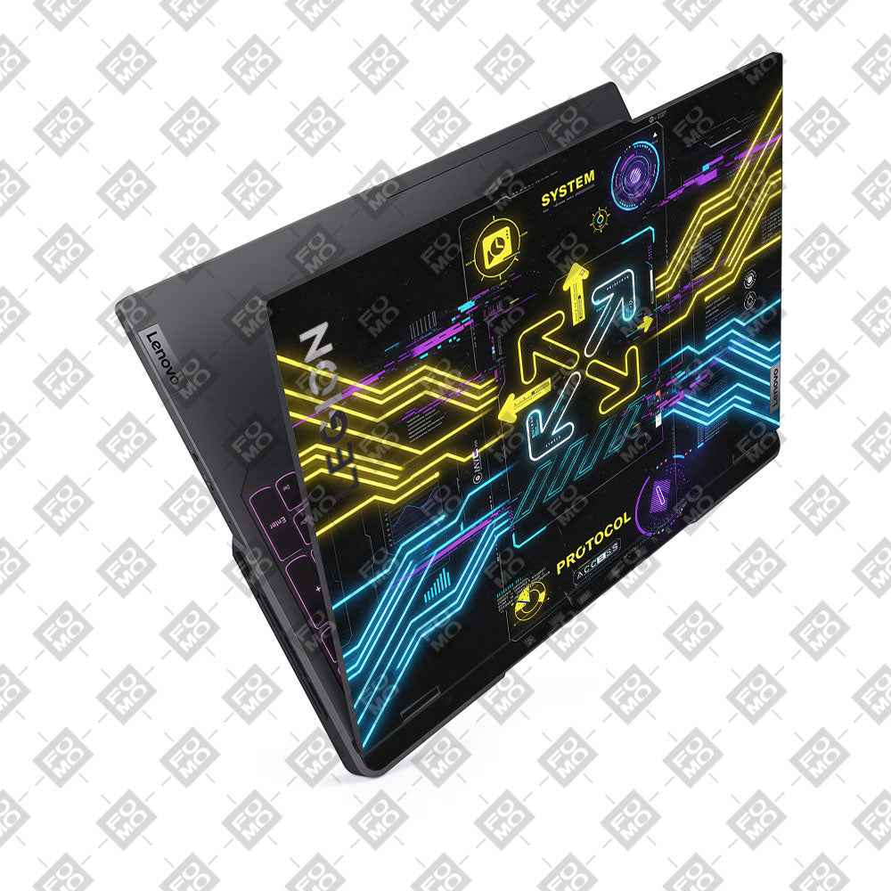 System Protocol Lenovo Legion 5 Pro 16IRX8 and 16IRX9 3D Laptop Skin