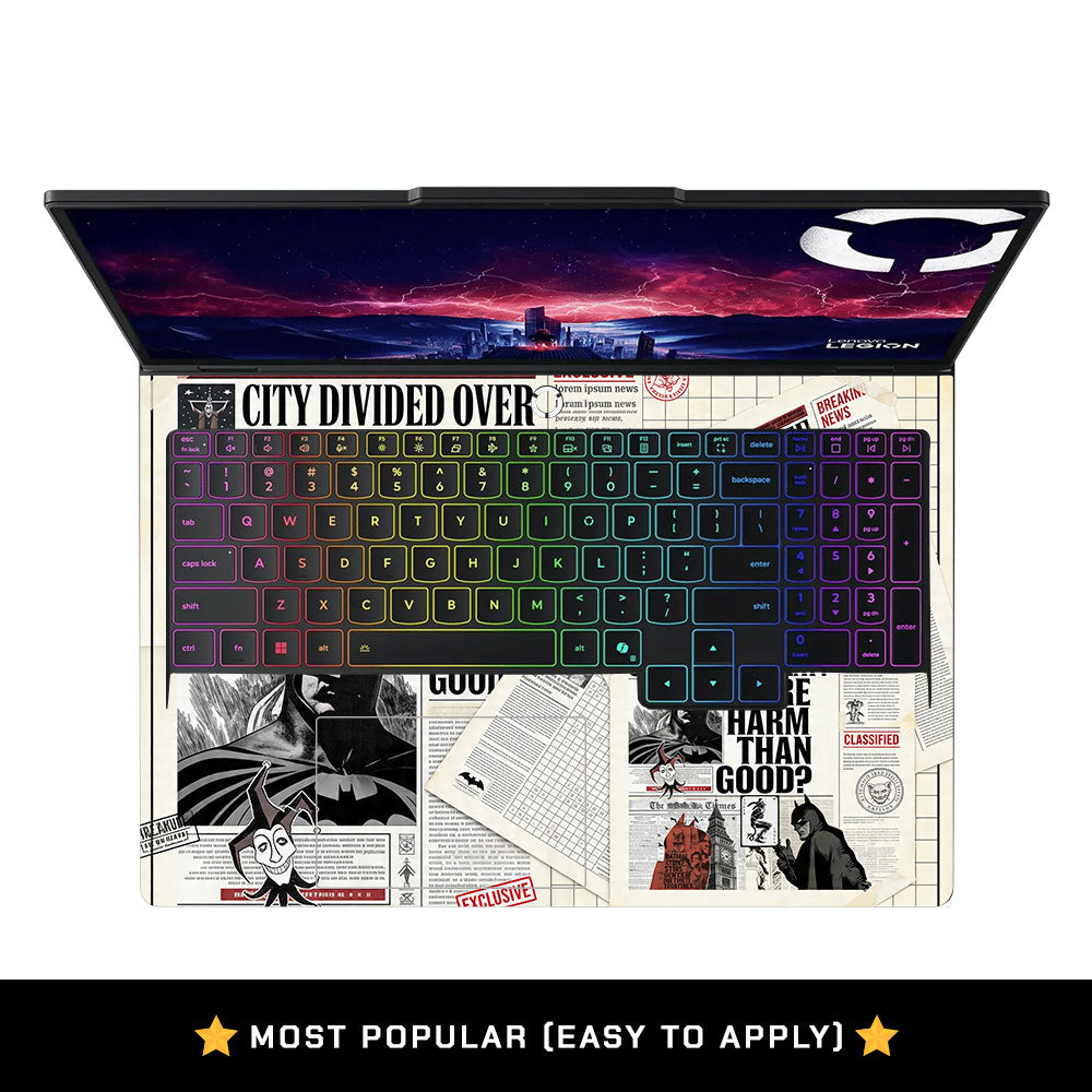 Dark City Vigilante Lenovo Legion Pro 5 16ADR10 3D Laptop Skin