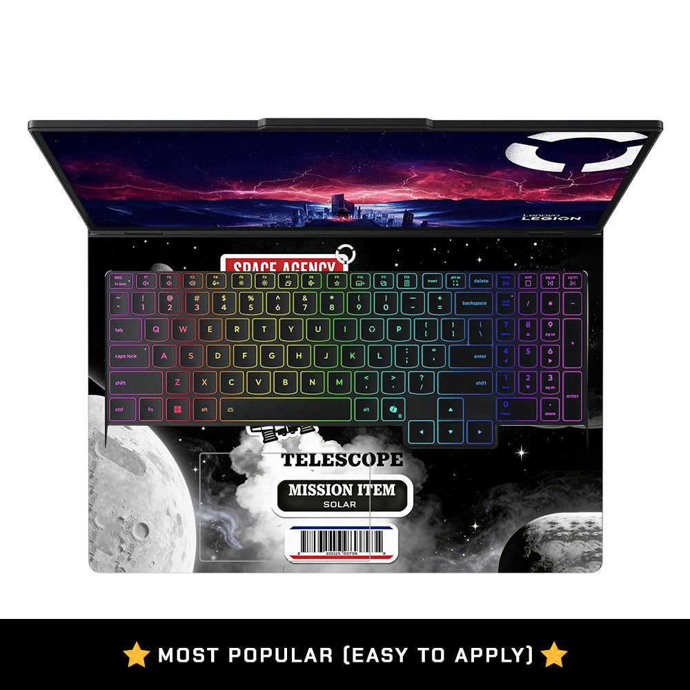 Space Mission NASA Lenovo Legion Pro 5 16ADR10 3D Laptop Skin