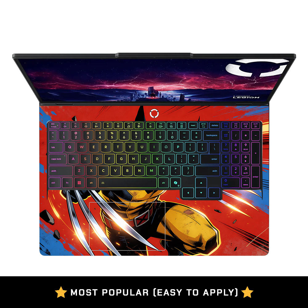 Claw Comic Hero Lenovo Legion Pro 5 16AFR10 3D Laptop Skin
