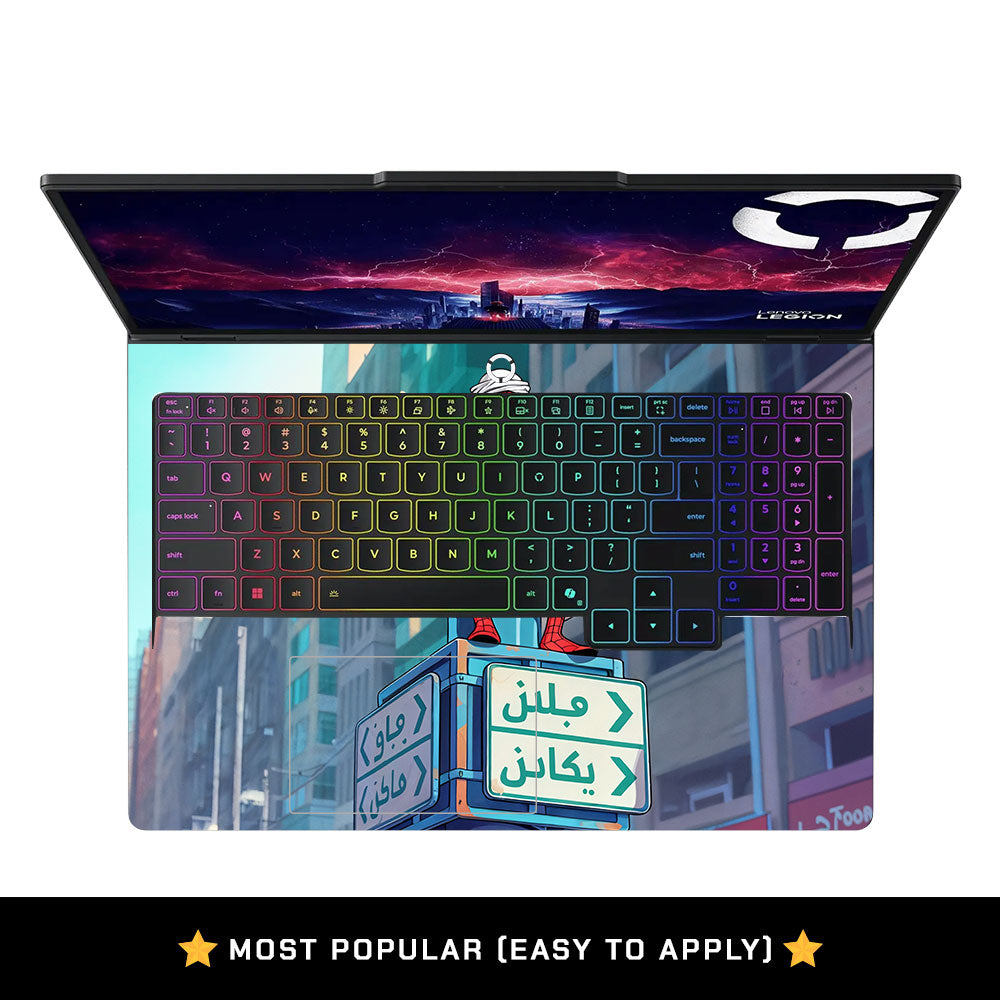Desert Web Hero Lenovo Legion Pro 5 16AFR10 3D Laptop Skin