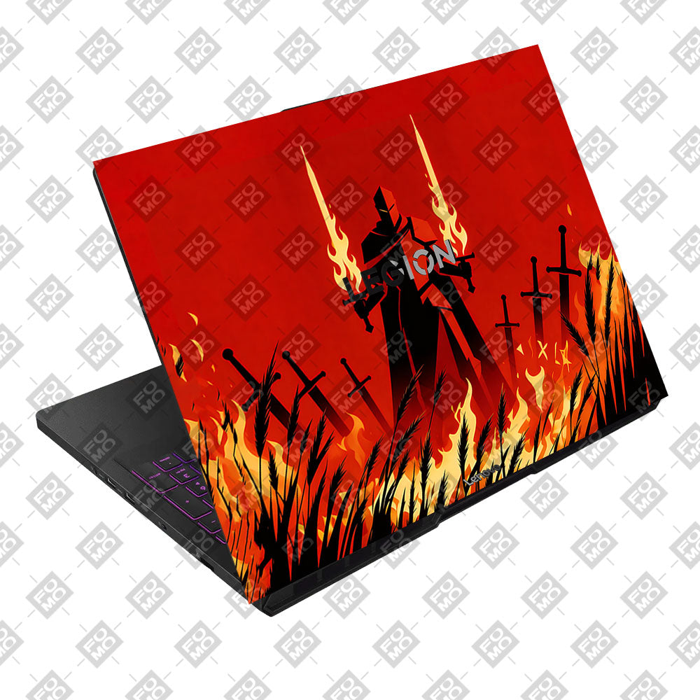 Knight of Flames Lenovo Legion Pro 5 16AFR10 3D Laptop Skin