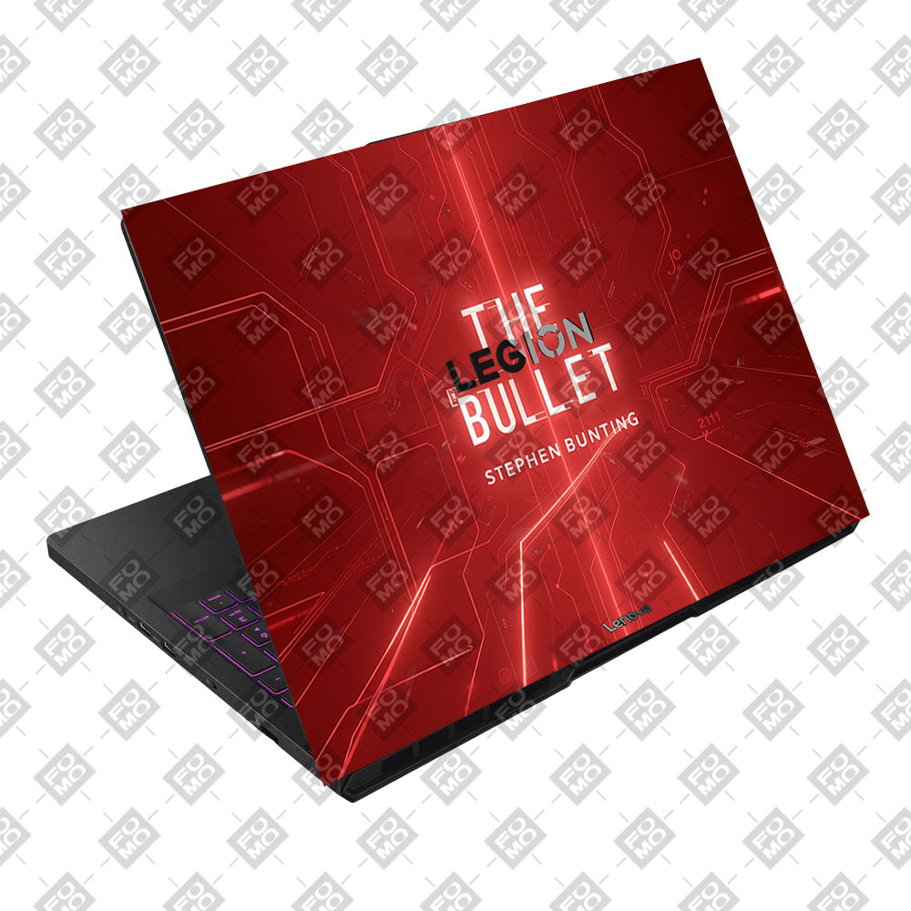 The Bullet Lenovo Legion Pro 5 16AFR10 3D Laptop Skin