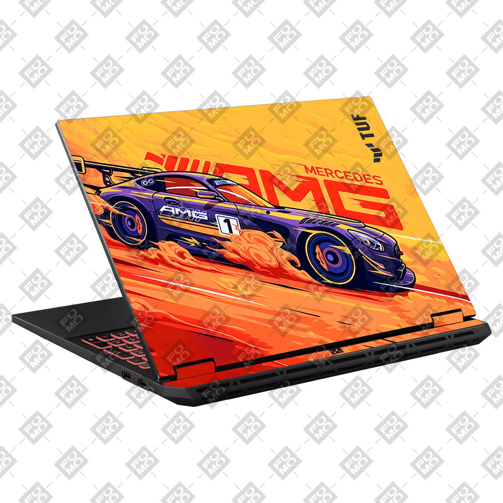Mercedes AMG Asus TUF Gaming A16 2025 Laptop Skin