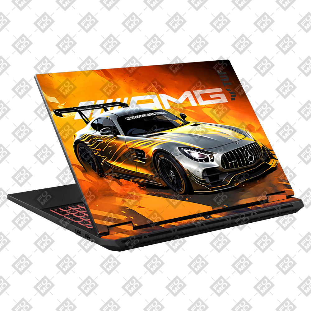Mercedes AMG GT Asus TUF Gaming A16 2025 Laptop Skin