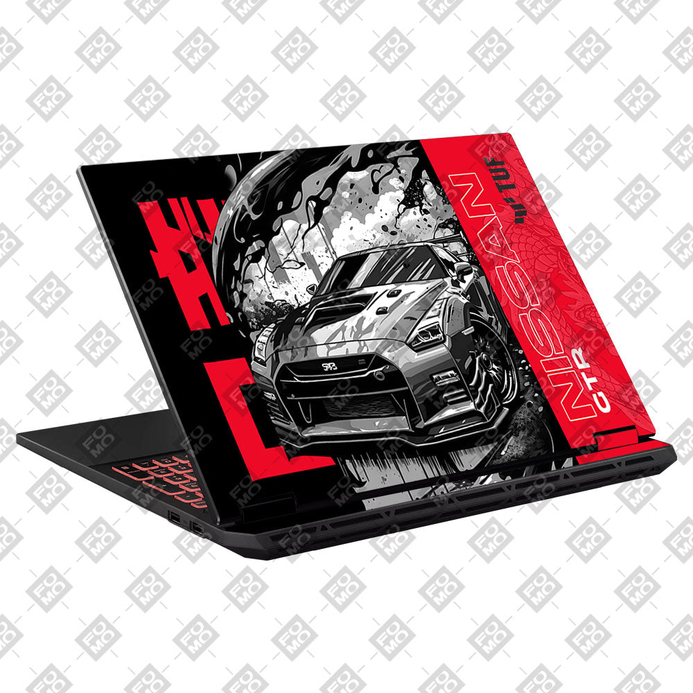 Nissan GTR Thrill Asus TUF Gaming A16 2025 Laptop Skin