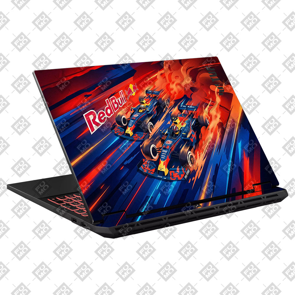 Red Bull Racing Velocity Asus TUF Gaming A16 2025 Laptop Skin